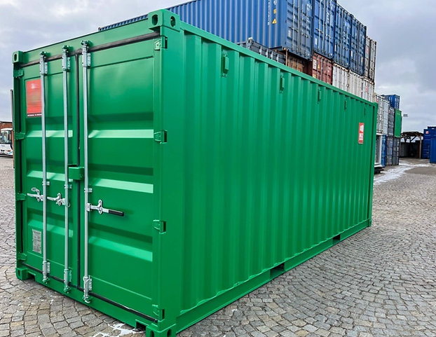 20' Doppeltür-Versandcontainer