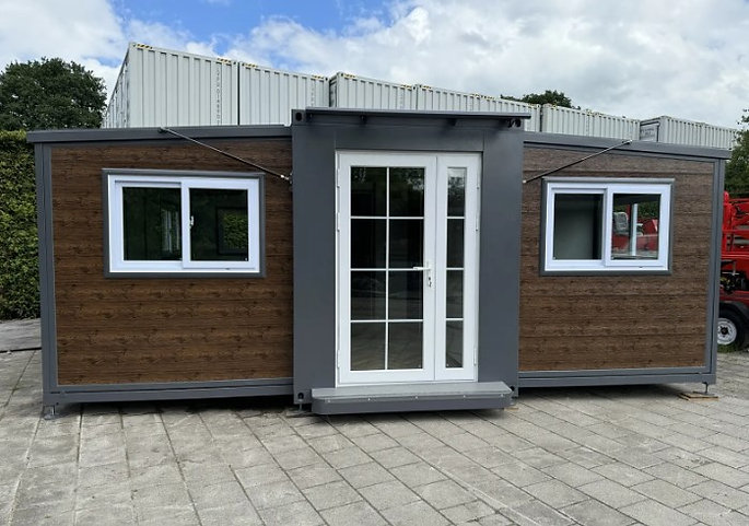 S.jpg Mobiler Container - Tiny House mit zwei Schlafzimmern und Küche, Modell 2024 – Bild 1