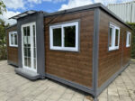 Mobiler Container - Tiny House mit zwei Schlafzimmern und Küche, Modell 2024 – Bild 4