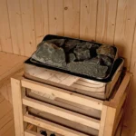 HOME DELUXE Outdoor Fasssauna LAHTI - ideal für 4 Personen aus Fichtenholz – Bild 6