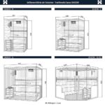 Sauna Traditionelle Sauna SHADOW - XL BIG – Bild 8