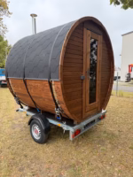 Mobile Sauna sofort verfügbar Thermoholz Harvia – Bild 4