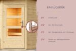 Saunahaus Skrollan 3 mit Vorraum – Bild 6