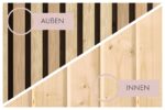 Gartensauna mit Vorraum und Terrasse – Bild 7