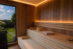 ARIES Cube Oasis 350 – Ihr Garten-Spa mit Terrasse & Regendusche – Bild 7
