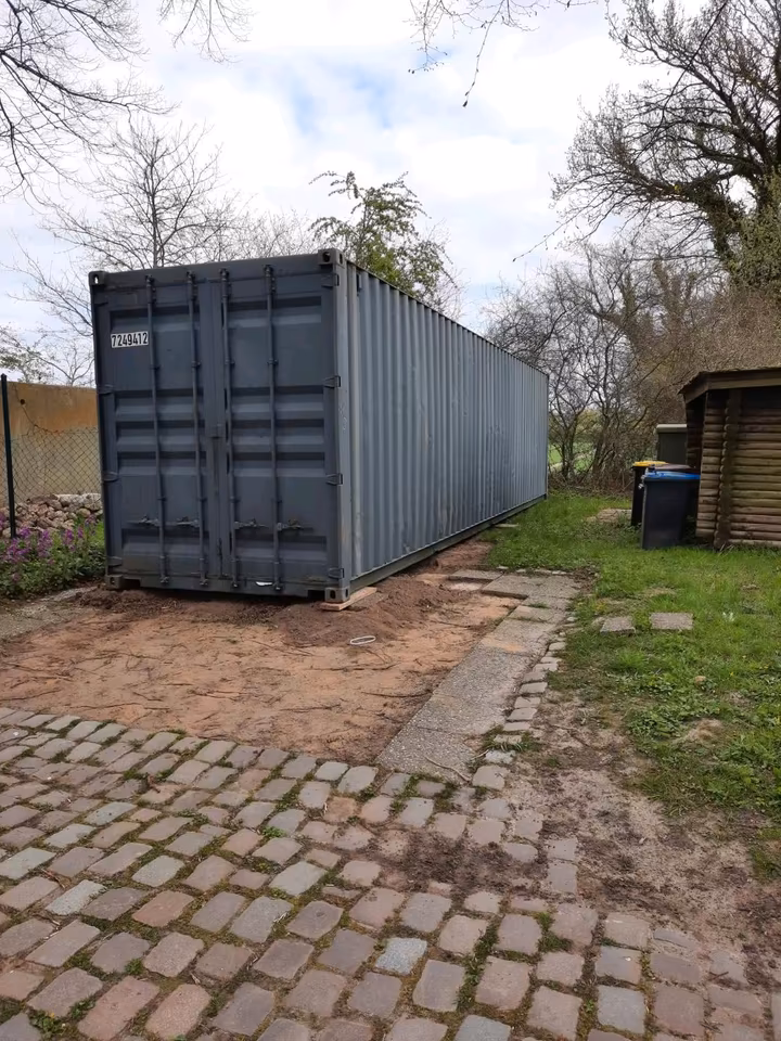 q1 Seecontainer, 40 Fuß ( 12 Meter). Standard – Bild 1