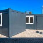 Container Bürocontainer 10 Fuß CONMEX 4000 Netto 3,00 x 2,45 x 2,60