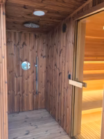 Sauna Cube mit Dusche extrem hochwertig – Bild 8