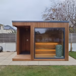 SKANLOFT - Exklusive Gartensauna / Saunahaus mit Dusche