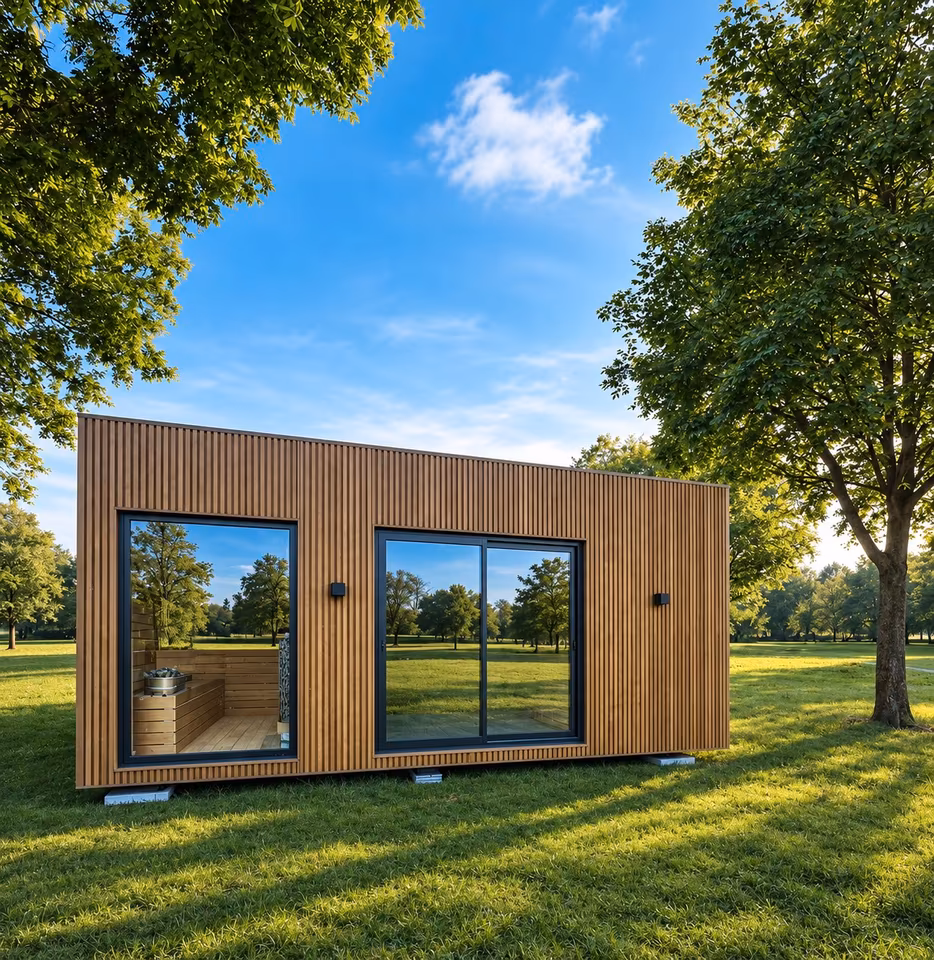 w1 Sauna Container | Garten Container – Bild 1